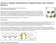 Tablet Screenshot of organicsemiconductors.com